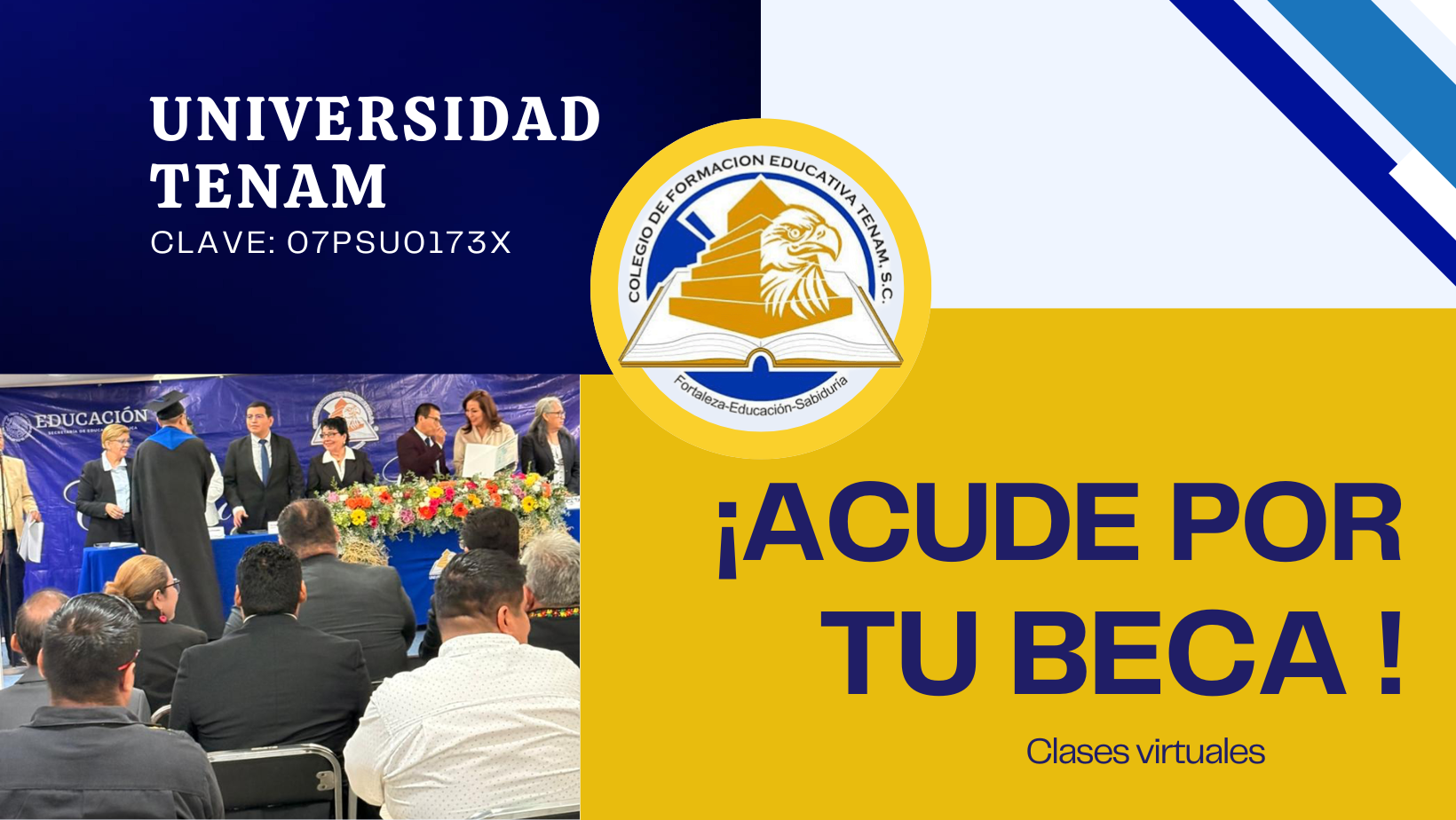 Acude por tu beca