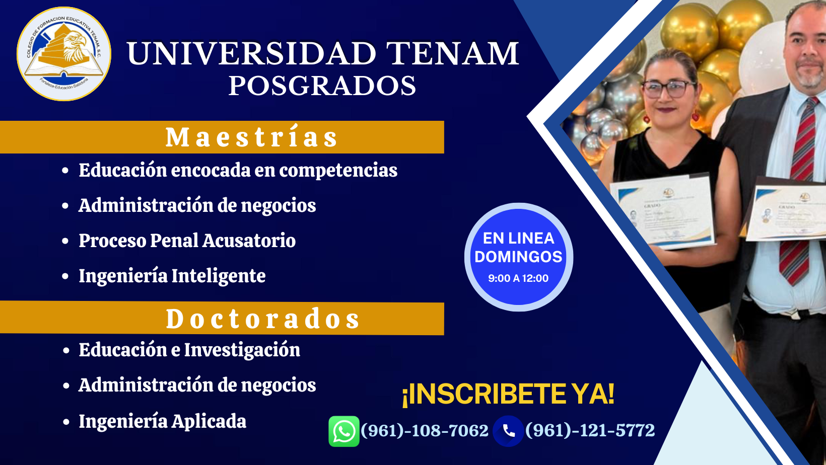 Posgrados Universidad Tenam